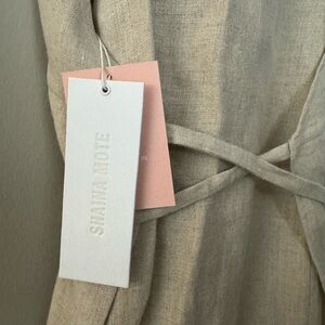 New Shaina Mote Nile Dress Flax Color Size 2